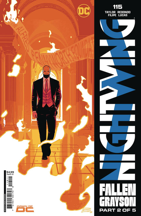 Nightwing, Vol. 4 115 Comic Bruno Redondo Regular DC Comics 2024