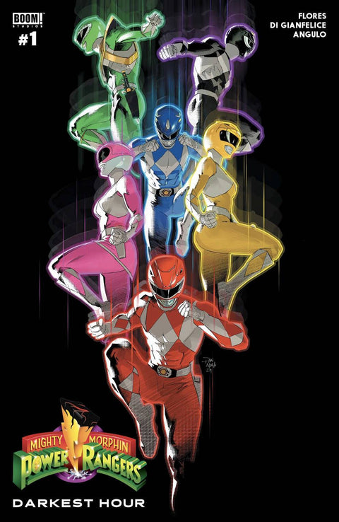 Mighty Morphin Power Rangers: Darkest Hour 1 Comic FOC Variant Boom! Studios 2024