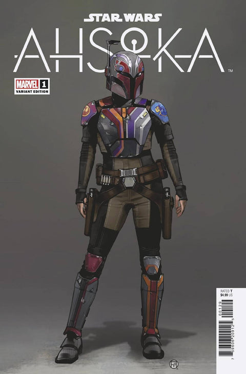 Star Wars: Ahsoka 1 Comic Concept Art Variant Marvel Comics 2024