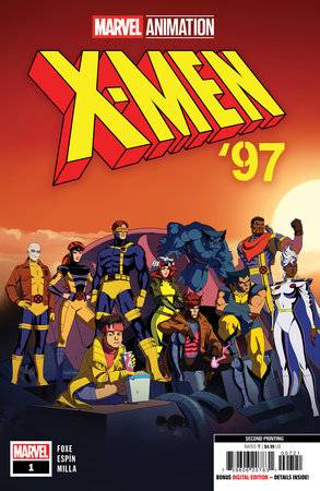 X-Men '97 1 Comic 2nd Printing Marvel Comics 2024