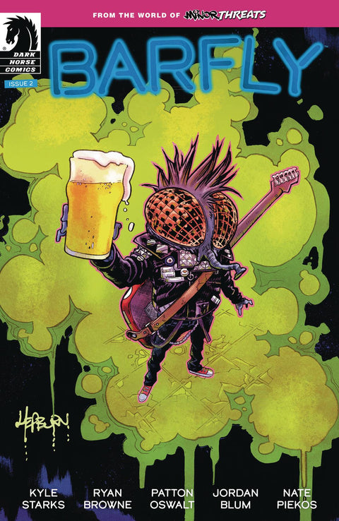 From the World of Minor Threats: Barfly 2 Comic Scott Hepburn Variant Dark Horse Comics 2024