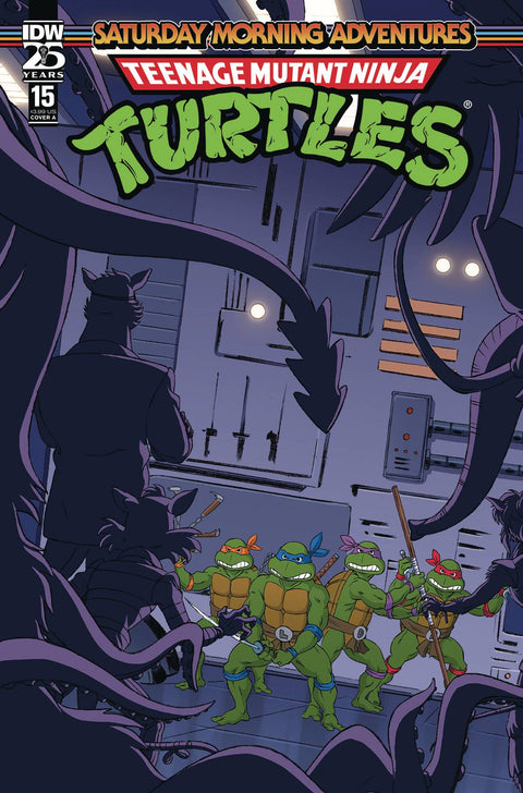 Teenage Mutant Ninja Turtles: Saturday Morning Adventures Continued 15 Comic Dan Schoening Regular IDW Publishing 2024