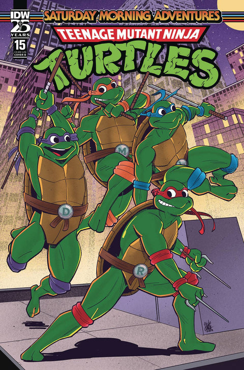 Teenage Mutant Ninja Turtles: Saturday Morning Adventures Continued 15 Comic Felipe Cunha Variant IDW Publishing 2024