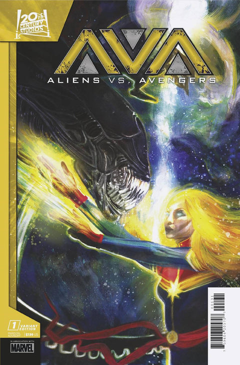 Aliens vs. Avengers 1 Comic Zu Orzu Variant Marvel Comics 2024