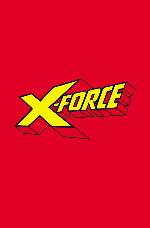 X-Force, Vol. 7 1 Comic Logo Variant Marvel Comics 2024