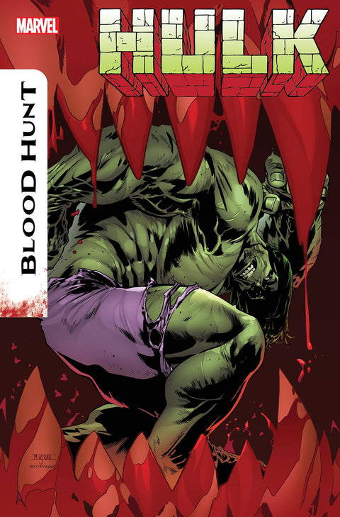 Hulk: Blood Hunt 1 Comic Variant Marvel Comics 2024