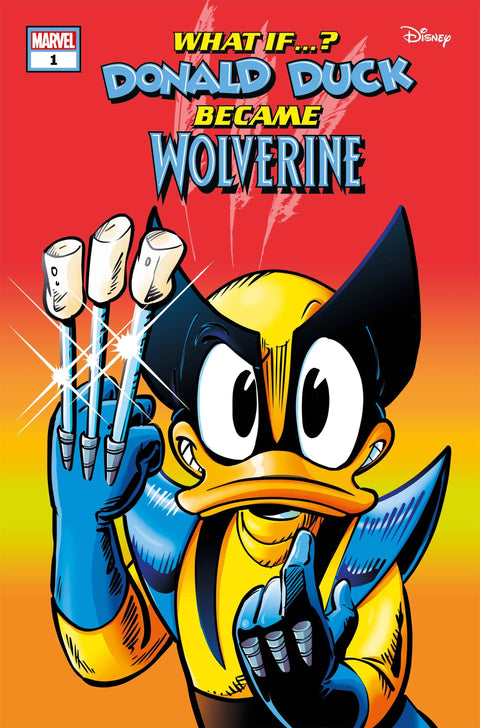 What If...? Donald Duck Became Wolverine 1 Comic Giada Perissinotto Regular Marvel Comics 2024