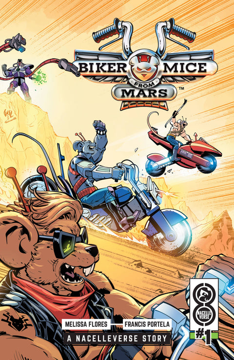 Biker Mice from Mars (Oni Press) 1 Comic Roger Cruz Variant Oni Press 2024