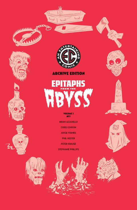 EC Epitaphs From The Abyss 1 Comic 1:50 Rian Hughes Variant Oni Press 2024