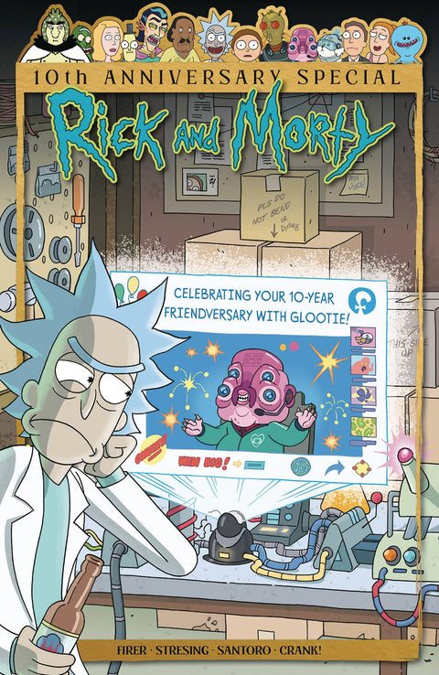 Rick And Morty 10th Anniversary Special 1 Comic  Oni Press 2024