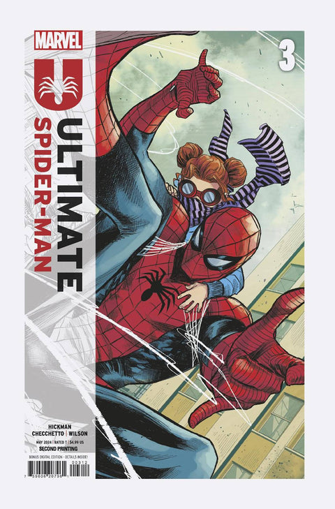 Ultimate Spider-Man, Vol. 2 3 Comic 2nd Printing Marco Checchetto Marvel Comics 2024