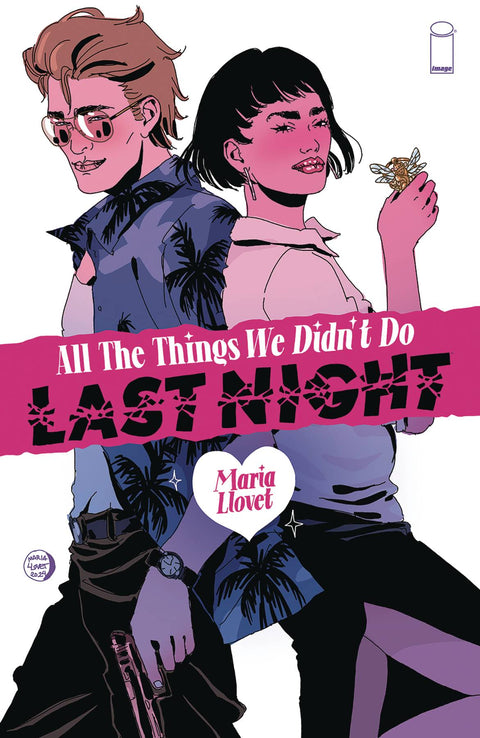All The Things We Didn't Do Last Night 1 Comic Maria Llovet Regular Image Comics 2024
