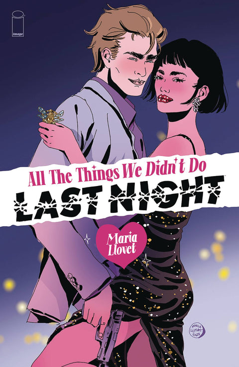 All The Things We Didn't Do Last Night 1 Comic Maria Llovet Variant Image Comics 2024
