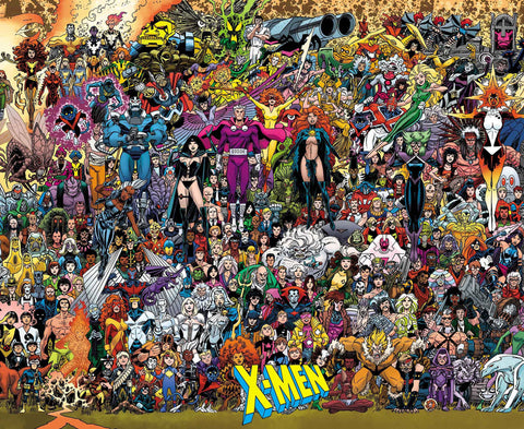 X-Men, Vol. 6 1 Comic Scott Koblish Connecting Variant Marvel Comics 2024