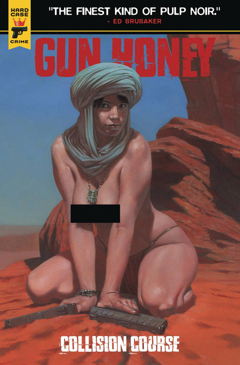 Gun Honey: Collision Course 3 Comic Ricardo Federici Nude Variant Titan Books 2024