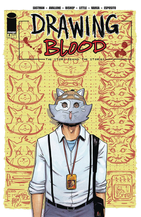 Drawing Blood 4 Comic Ben Bishop Variant Image Comics 2024