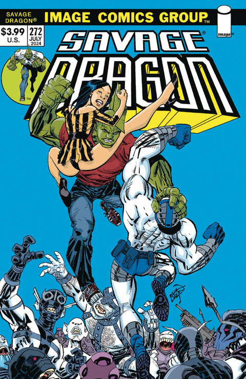 Savage Dragon, Vol. 2 272 Comic Erik Larsen Variant Image Comics 2024