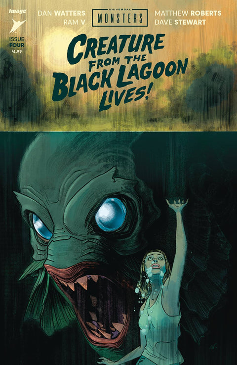 Universal Monsters: Creature from the Black Lagoon Lives! 4 Comic Matthew Roberts Reguar Image Comics 2024