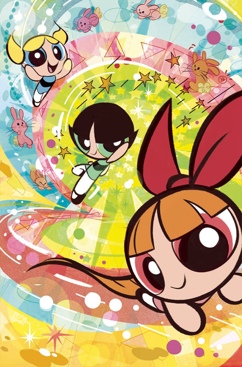 The Powerpuff Girls (Dynamite Entertainment) 1 Comic 1:10 Nicoletta Baldari Virgin Variant Dynamite Entertainment 2024