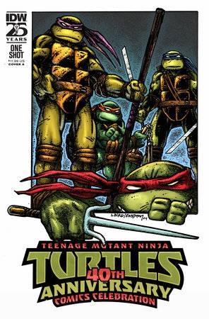 TMNT: 40th Anniversary Celebration 1 Comic Laird & Eastman Regular IDW Publishing 2024