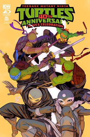 TMNT: 40th Anniversary Celebration 1 Comic Vincenzo Federici Variant IDW Publishing 2024