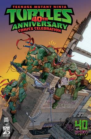 TMNT: 40th Anniversary Celebration 1 Comic Michael Dooney Variant IDW Publishing 2024