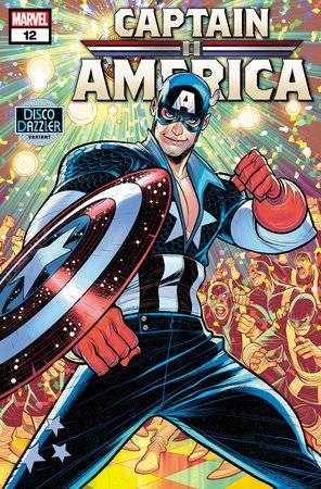 Captain America, Vol. 11 12 Comic Elizabeth Torque Disco Dazzler Variant Marvel Comics 2024