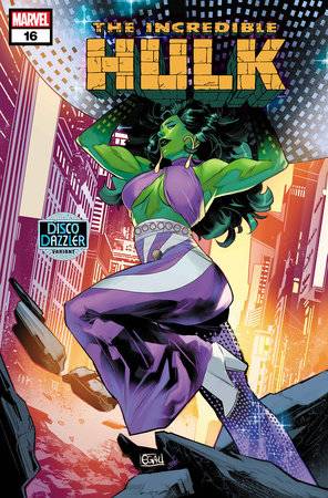 The Incredible Hulk, Vol. 4 16 Comic Edwin Galmon Disco Dazzler Variant Marvel Comics 2024