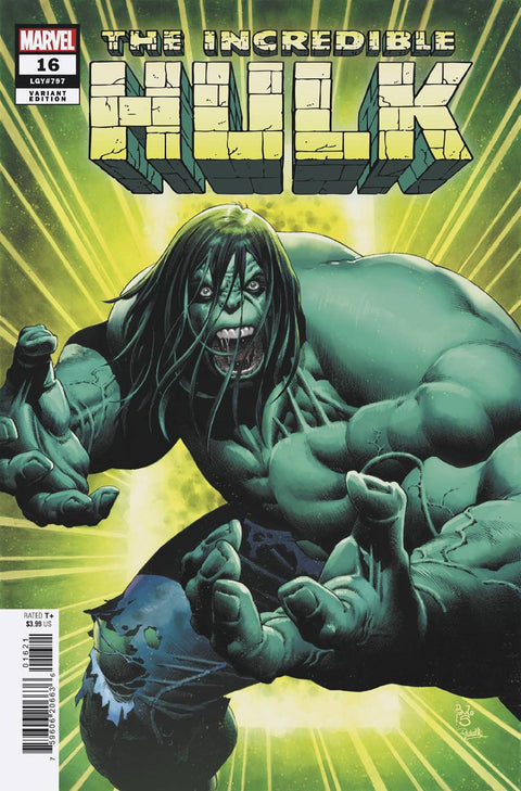 The Incredible Hulk, Vol. 4 16 Comic Paulo Siqueira Variant Marvel Comics 2024