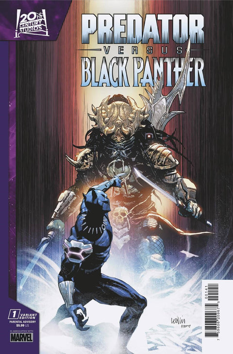 Predator vs. Black Panther 1 Comic Leinil Yu Variant Marvel Comics 2024