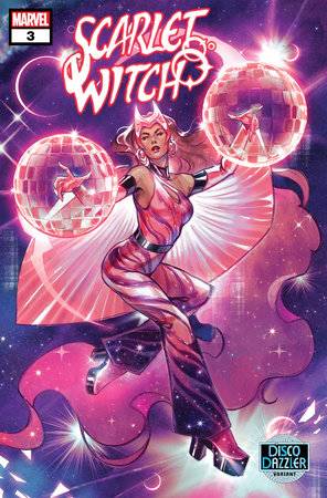 Scarlet Witch, Vol. 4 3 Comic Jessica Fong Disco Dazzler Variant Marvel Comics 2024