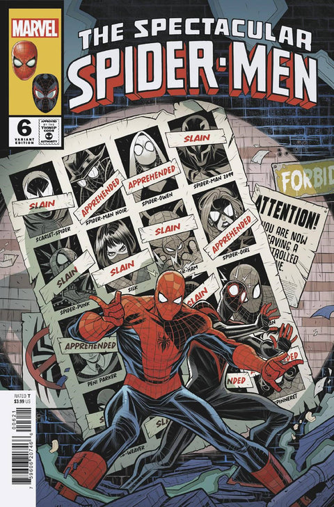 The Spectacular Spider-Men 6 Comic Homage Variant Marvel Comics 2024