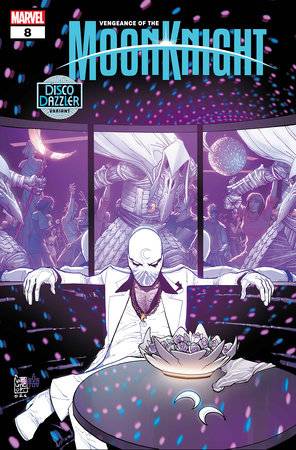 Vengeance of the Moon Knight, Vol. 2 8 Comic Camuncoli Disco Dazzler Variant Marvel Comics 2024