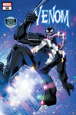 Venom, Vol. 5 36 Comic Rickie Yagawa Disco Dazzler Variant Marvel Comics 2024