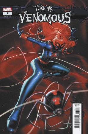 Venom War: Venomous 1 Comic Derrick Chew Black Widow Variant Marvel Comics 2024