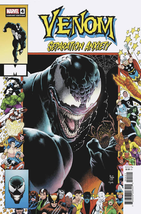 Venom: Separation Anxiety, Vol. 2 4 Comic Paulo Siqueira Homage Variant Marvel Comics 2024