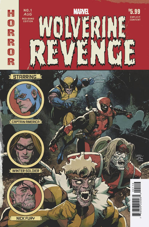 Wolverine: Revenge - Red Band 1 Comic 1:25 Leinil Francis Yu Variant Marvel Comics 2024