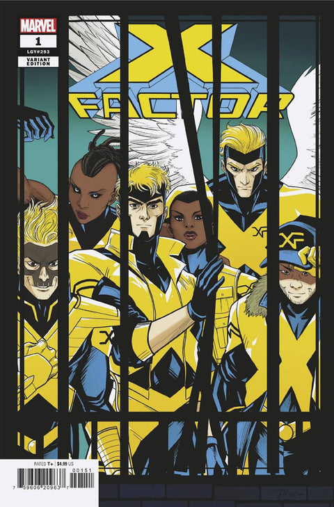 X-Factor, Vol. 5 1 Comic Luciano Vecchio Windowshades Variant Marvel Comics 2024