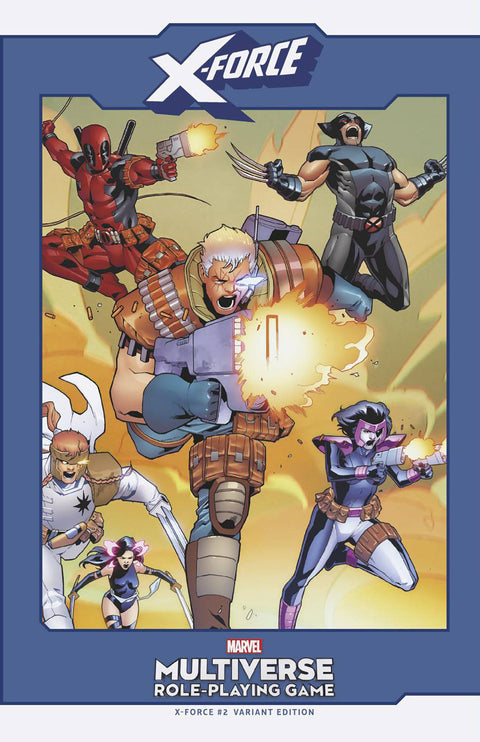 X-Force, Vol. 7 2 Comic Ruairi Coleman Marvel Multiverse RPG Variant Marvel Comics 2024