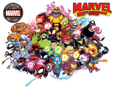 Marvel 85th Anniversary Special 1 Comic Skottie Young Wraparound Variant Marvel Comics 2024