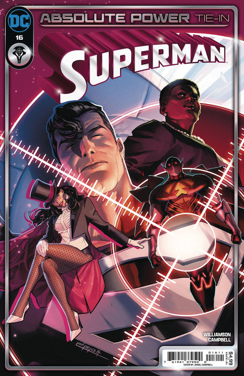 Superman, Vol. 6 16 Comic Jamal Campbell Regular DC Comics 2024