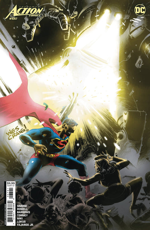 Action Comics, Vol. 3 1067 Comic Wes Craig Variant DC Comics 2024