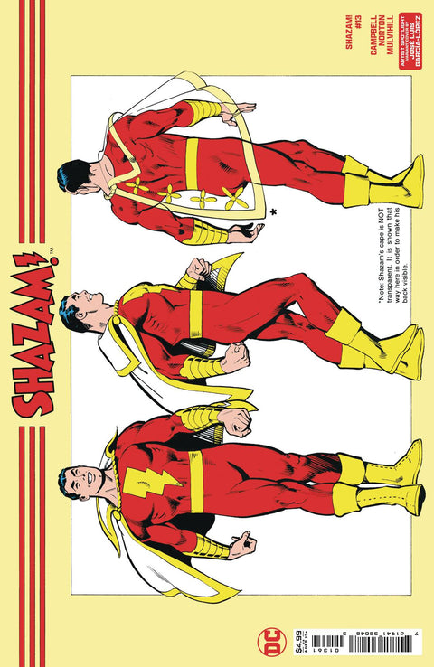 Shazam!, Vol. 4 13 Comic José Luis García-López Wraparound Variant DC Comics 2024