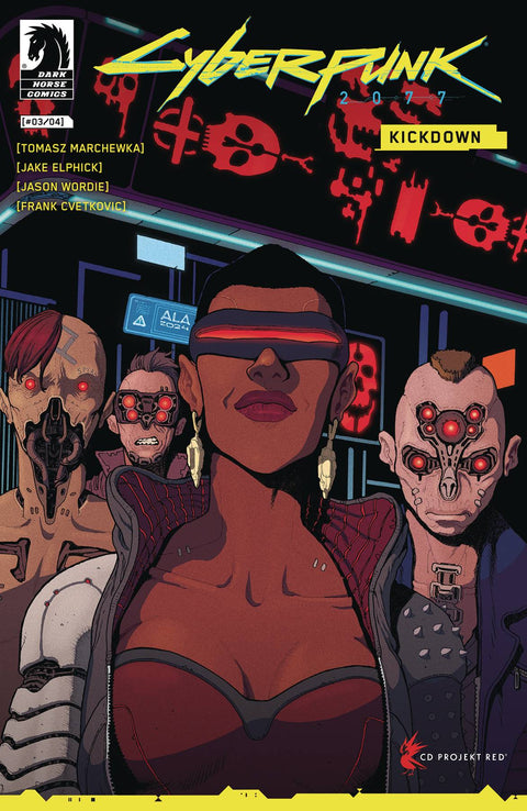 Cyberpunk 2077: Kickdown 3 Comic Andre Araujo Variant Dark Horse Comics 2024