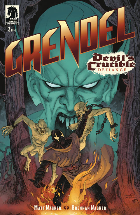 Grendel: Devil's Crucible - Defiance 3 Comic David Hitchcock Variant Dark Horse Comics 2024