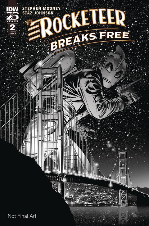 The Rocketeer: Breaks Free 2 Comic Doug Wheatley IDW Publishing 2024