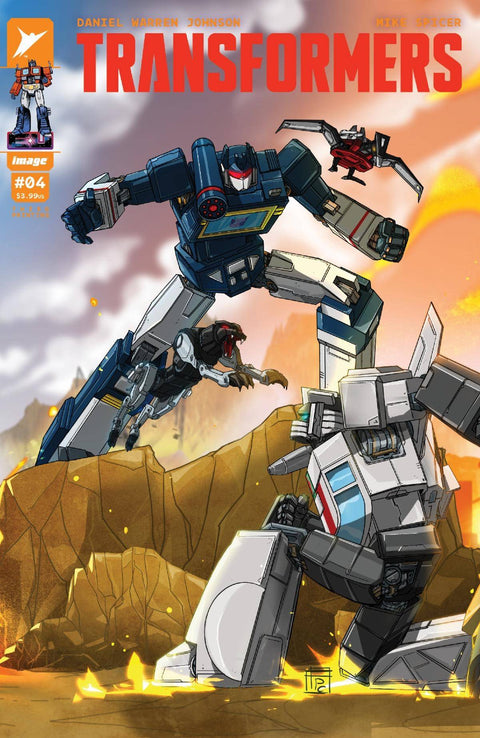 Transformers (Image) 4 Comic 3rd Printing Gerard Parel Image Comics 2024