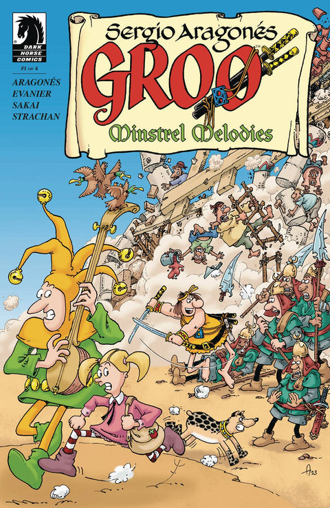 Groo Minstrel Melodies 1 Comic  Dark Horse Comics 2024