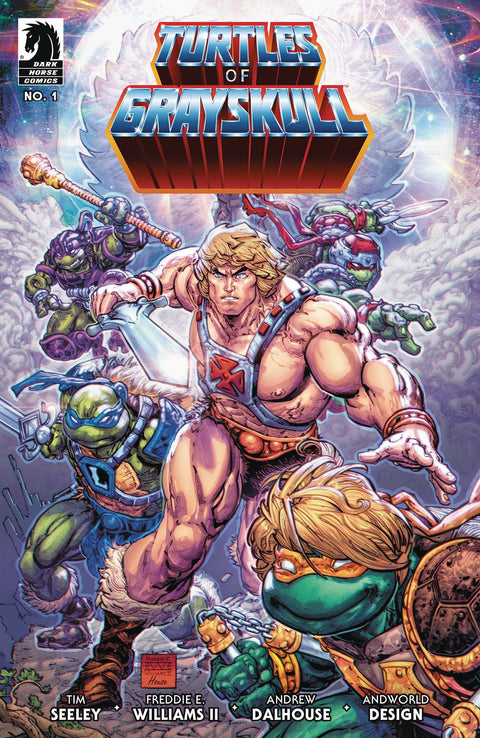 Masters of the Universe / Teenage Mutant Ninja Turtles: Turtles of Grayskull 1 Comic Freddie Williams II Regular Dark Horse Comics 2024