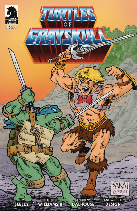 Masters of the Universe / Teenage Mutant Ninja Turtles: Turtles of Grayskull 1 Comic Stan Sakai Variant Dark Horse Comics 2024